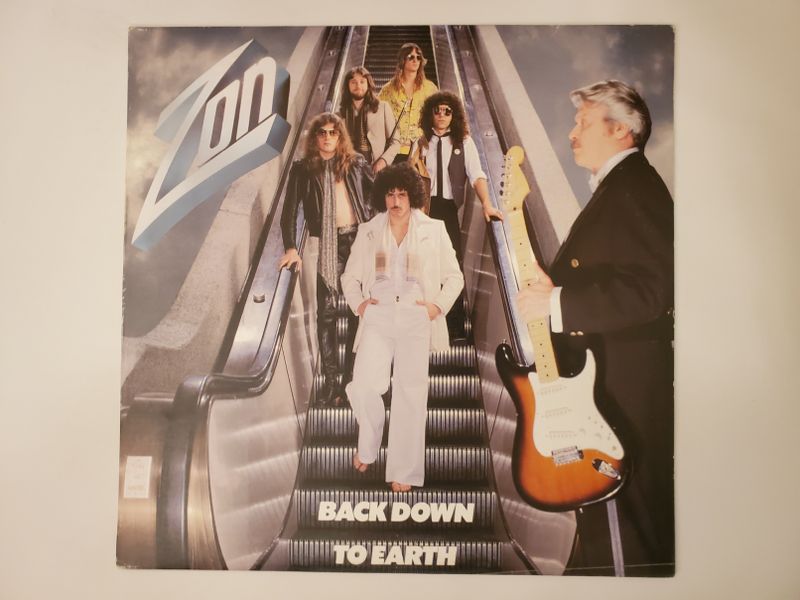 Zon Back Down to Earth vinyl record